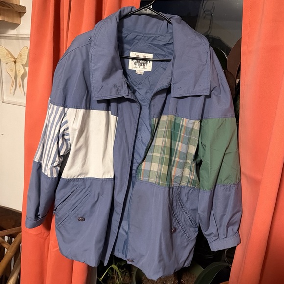 Colorblock Patchwork Jacket - Picture 1 of 3